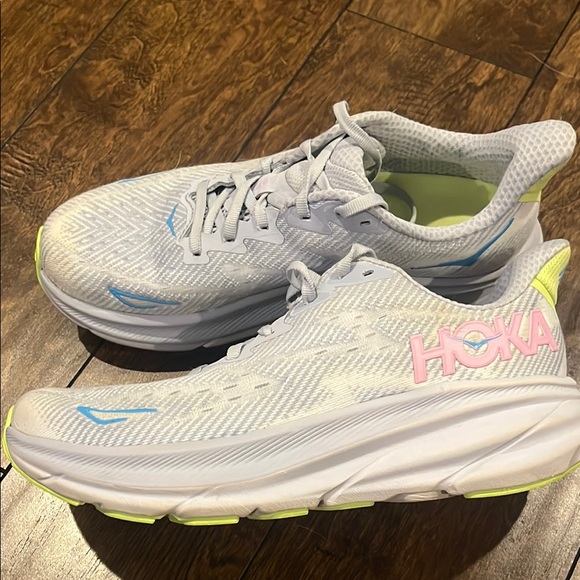 Hoka Clifton 9 grey sneakers - Picture 2 of 5